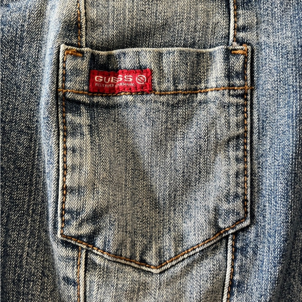 Vintage Denim | Guess | Women’s Jacket| Size L - Picture 3 of 8